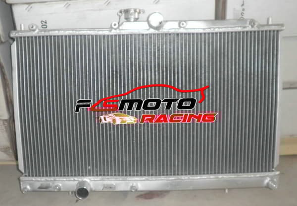 Mitsubishi Lancer EVO Aluminiumkylare, högpresterande kylning, perfekt passform, inkluderar kylartopp