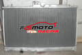 Miniatyrbild 2 av 4: Mitsubishi Lancer EVO Aluminiumkylare, högpresterande kylning, perfekt passform, inkluderar kylartopp