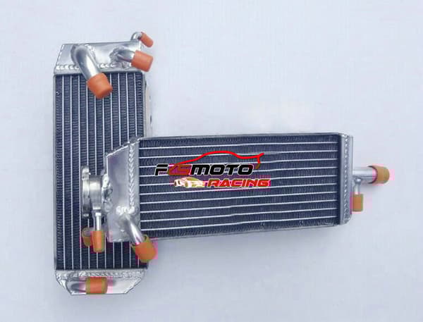 Aluminiumkylare för Suzuki RM125 RM125T RM125V, 30% förbättrad kylning, precisions TIG-svetsning