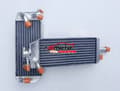 Miniatyrbild 4 av 4: Aluminiumkylare för Suzuki RM125 RM125T RM125V, 30% förbättrad kylning, precisions TIG-svetsning