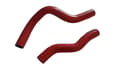Miniatyrbillede 1 af 2: Silikoneslange, højtryksmodstand, bredt temperaturinterval,Rød