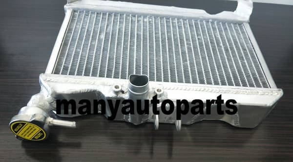 Aluminiumradiator, Øget kølekapacitet, Robust design, TIG-svejset konstruktion