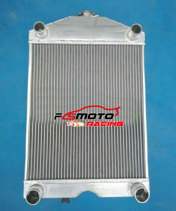 Aluminiumkøler, kompatibel med Ford 2N/8N/9N, kerne størrelse 56MM, samlet højde 25 1/2"