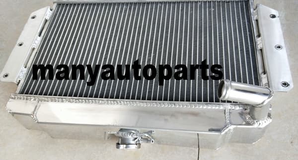 Top-Fill Aluminiumkylare, Passar MG MGB GT/Roadster 1968-1975, Hållbar i Full Aluminium, Förbättrad Kylningseffektivitet