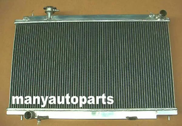 Aluminiumkylare för Nissan Fairlady 350Z Z33, Lättviktsdesign, Enkel installation,endast radiator