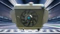 Miniatyrbild 2 av 4: Radiator och fläktmontering, aluminiummaterial, optimerad kylprestanda, kompatibel med Suzuki Sierra