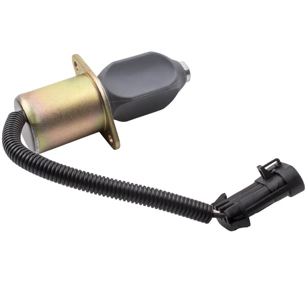 Brændstofafbryder solenoid, 12 Volt, 3-terminal stik