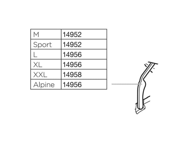 Thule varaosa 14956