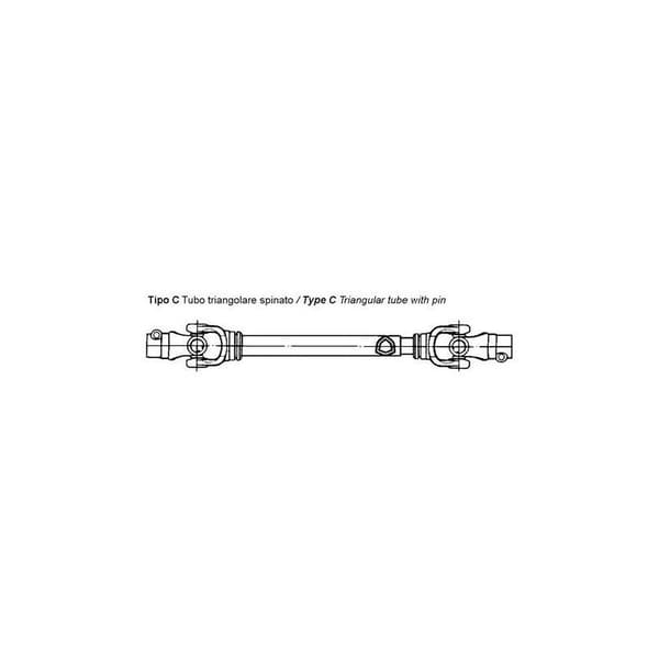 Universalaxel L700, 270 Nm 00955