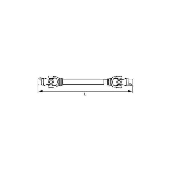 Kardaaniakseli L1100, 460 Nm 01722