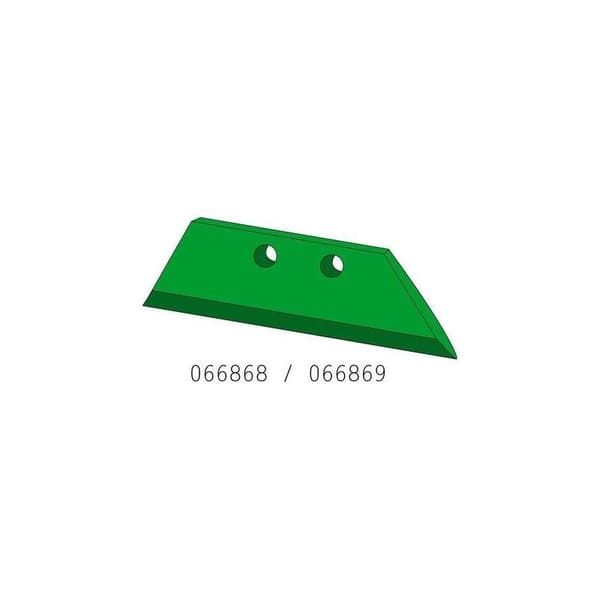 Kverneland, höger skärblad med utbytbar mejsel, 066868 RC1044