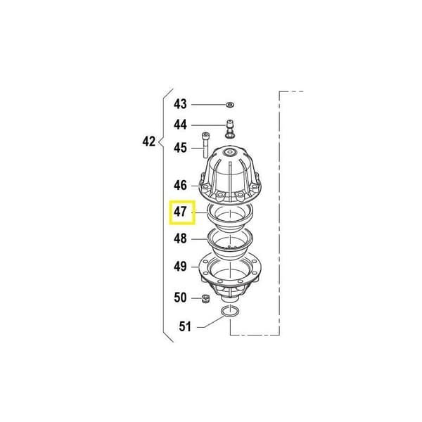 Gummimembran COMET 1800017700 - IDS1401 91099