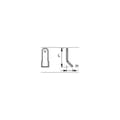 Miniatyrbillede 1 af 2: Y-knivshul 14,5, 80x35x5, 63-AGM-21 65001