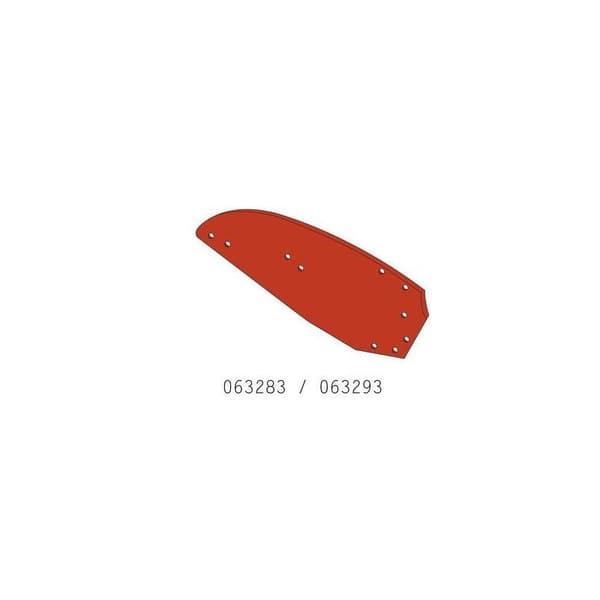Kverneland, muldplade 14''/16'' højre, 063283 RC0989