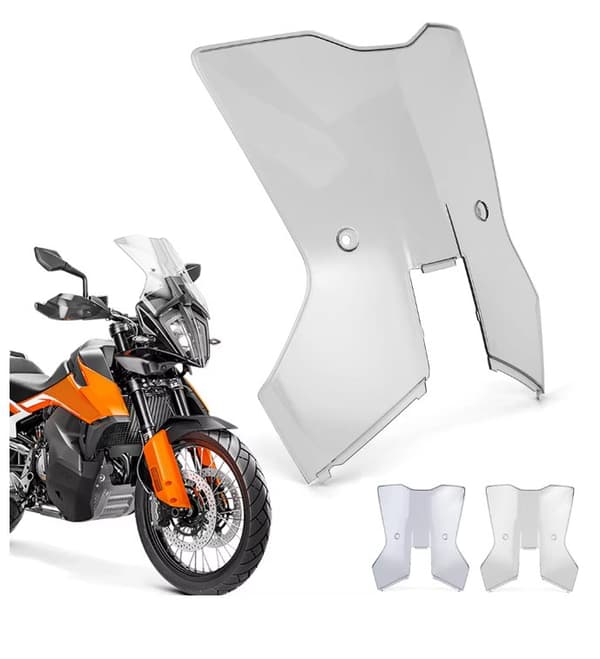 TopX LISÄVARUSTEET TUULILASI 39CM KTM 790 890 KTM790 KTM890 ADV 19 22 KATTEEN OSUMA