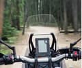 Miniatyrbillede 5 af 11: TopX TILBEHØR FORRUDE 40CM YAMAHA TENERE XT 700 Z 19 23 KÅLE SLÅET