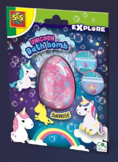 SES Unicorn bath bomb surprise