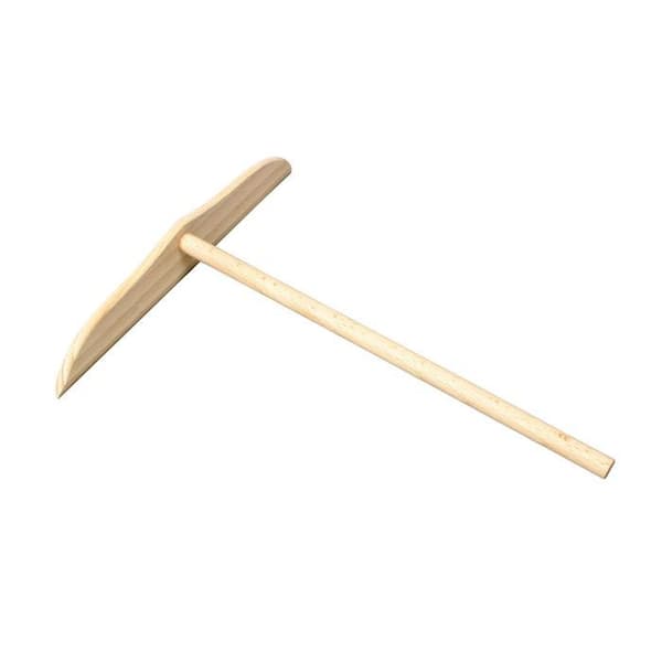 Crepe rake - Bok - 18 cm - Beige - Crepe tillbehör - Släta och enhetliga crepes