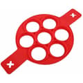 Miniatyrbild 1 av 4: Spatula - MÅNGSIDIG - KÖKSSKYDD - Silikon icke-stickande - Multifunktionell - Röd