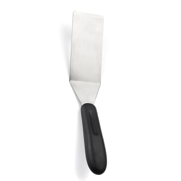 Pandekagespatel i rustfrit stål til stegelavning