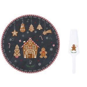 PORSLIN PAJFAT MED PEPPARKAKSDEKOR SPADE - LÄTT LIV