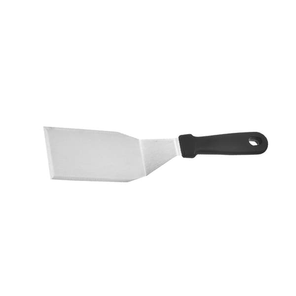INF Spatel i rustfrit stål med trekantet hoved til BBQ og teppanyaki