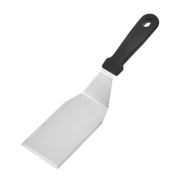 INF Spatel i rustfrit stål med trekantet hoved til BBQ og teppanyaki