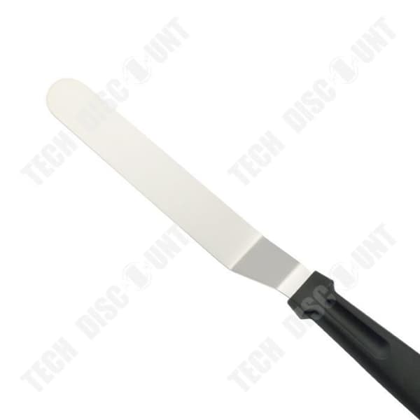 Vikbar spatel - TD® - Set med 3 - Rostfritt stål - Tårtdekoration - Halkfri