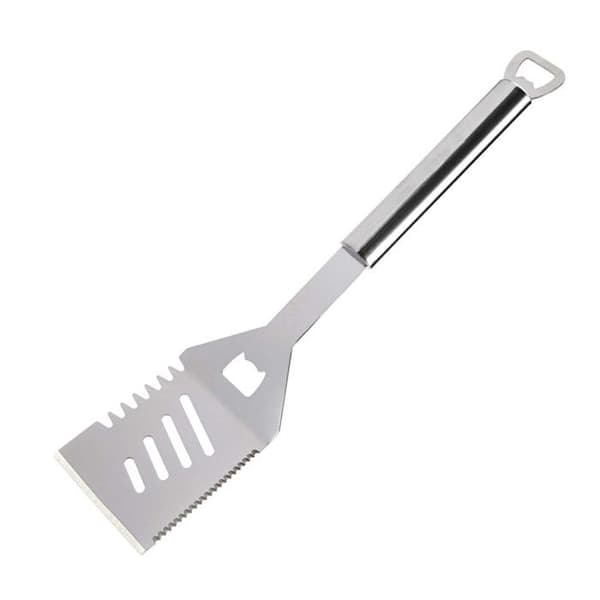 Multifunktionell spatel - Rostfritt stål - 35 cm - 5 i 1 - Ergonomisk - Värmeresistent