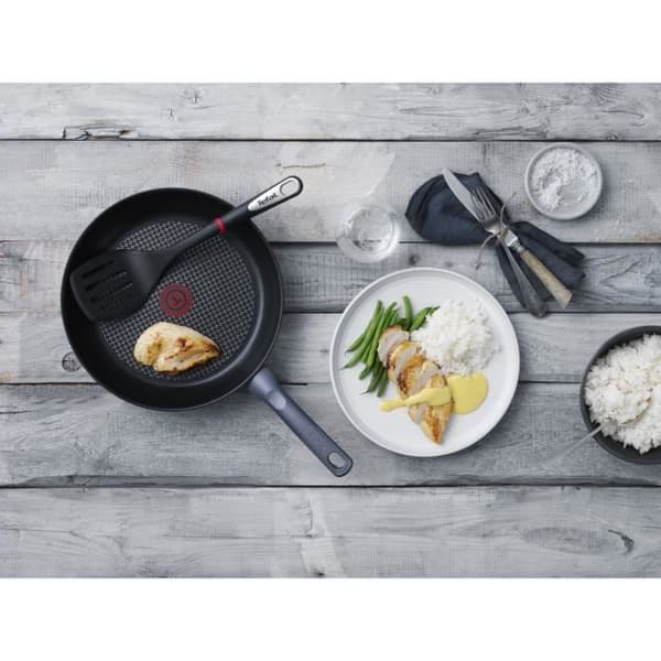 TEFAL INGENIO Spårspade, Silikonsäkerhetsring, BPA-fri, Tål upp till 230°C, Tål diskmaskin K2060814