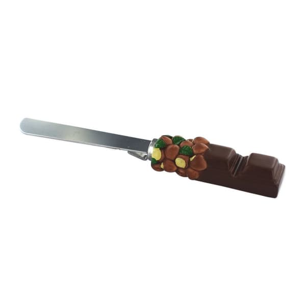 Spatel - FACKELMANN - 19 cm - Rostfritt stål - Plast - Ideal för att bre.