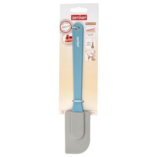 Siliconslev - Zenker - Sweet Sensation - 26,5 cm - Tålbar upp till 230°C - Grå och blå