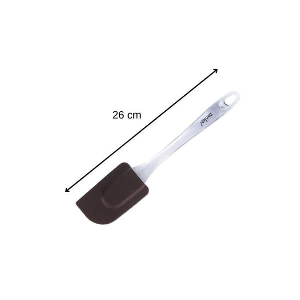 Köks spatula - Zenker - 26 cm - Silikon - Transparent - Brun