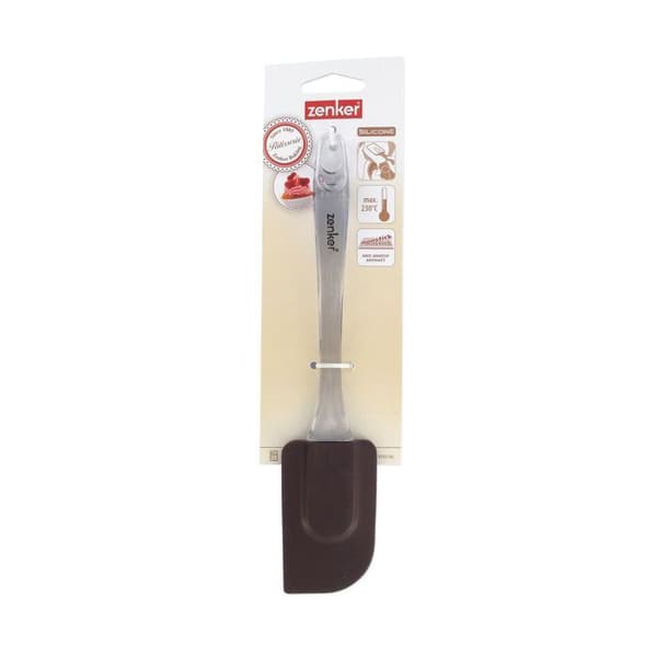 Köks spatula - Zenker - 26 cm - Silikon - Transparent - Brun