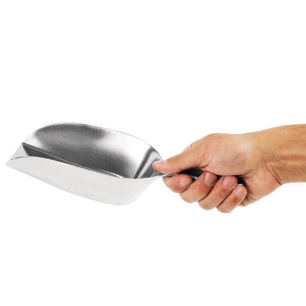 Vogue Professional Aluminium Scoop - 455ml