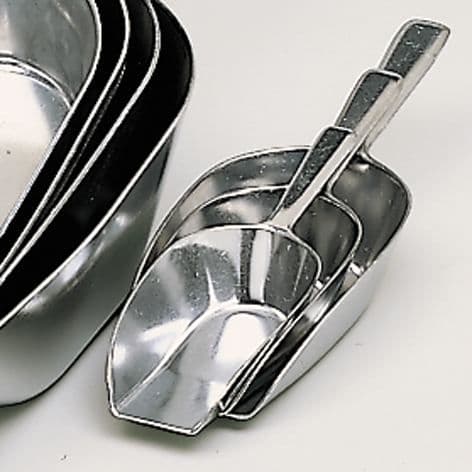 Vogue Professional Aluminium Scoop - 455ml