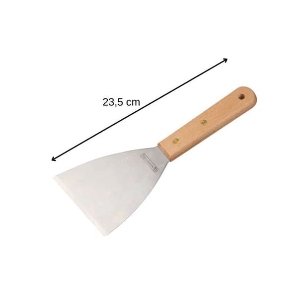 Spatula - FM Professional - ref. 21549 - Bøk - Rustfritt stål - 23,5 cm
