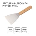 Miniatyrbild 4 av 5: Spatula - FM Professional - ref. 21549 - Bøk - Rustfritt stål - 23,5 cm