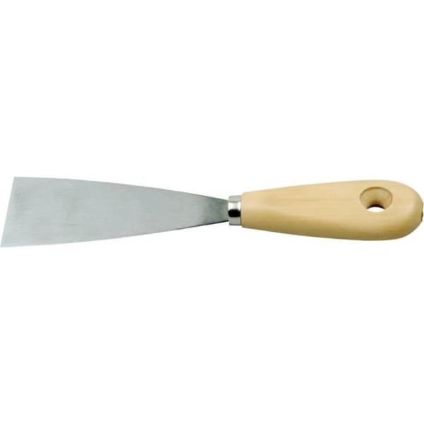 Målarspatel 40 mm trähandtag HAROMAC - 48720156 Brun