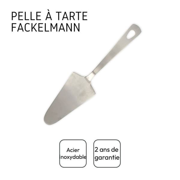 Pizzaspade i rostfritt stål 25 cm Fackelmann