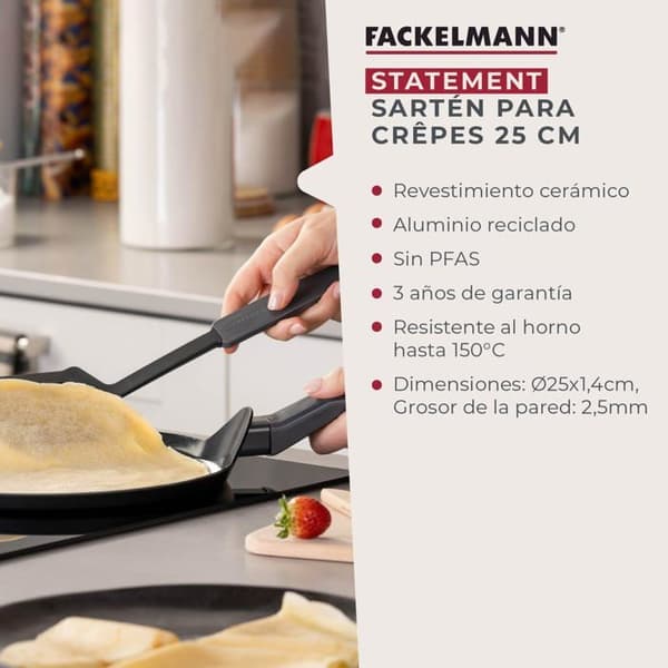 Slev - maryse - crepesrake Fackelmann - 66086