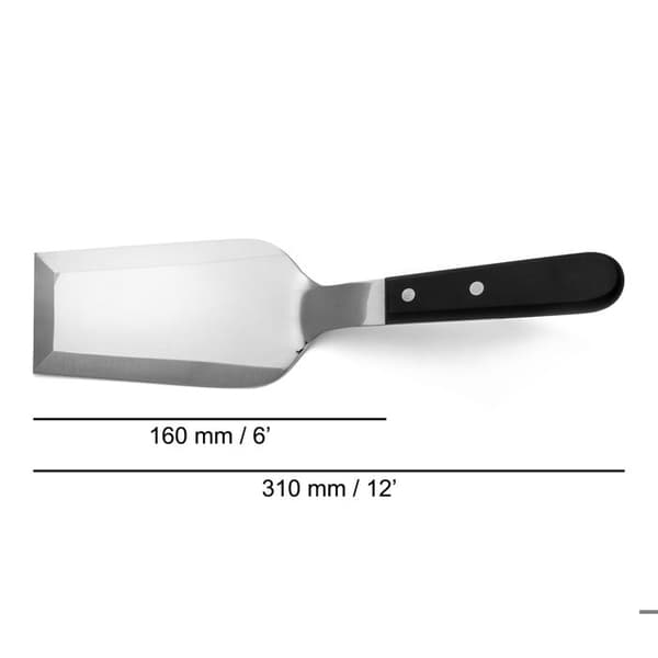 Lasagnespatel, professionell, universalsortiment, slät blad 160 mm "Arcos"