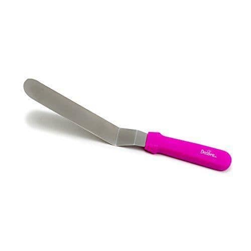 Dekorera Vinklad Spatel Nytt Stål Fuchsia 30 x 4 x 4 cm - 0271008