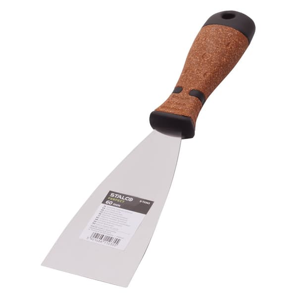 STALCO 60mm Färgspatel, Korkhandtag, PERFECT
