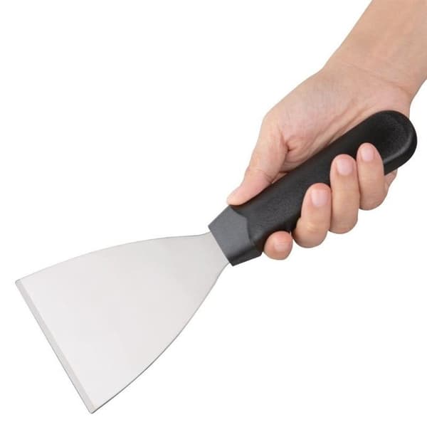 Triangulär pall styvt blad Jantex plasthandtag - blad 127 mm