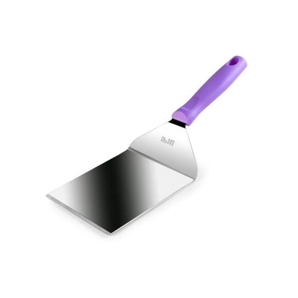 IBILI 738450 rektangulär spatel XL, rostfritt stål, silver, 32 x 12 x 9 cm