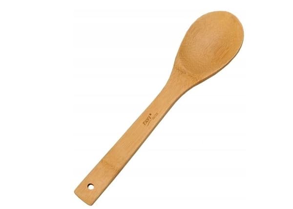 Bambu träspatel naturlig Eco 30 cm