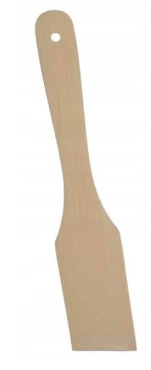 Køkkenspatel i træ, lige, EKO, 28,5 cm