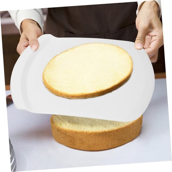 OBOSOE Cake Lifter Spatula Transfer Tool för enkel Cake Pizza och rörliga släta kanter Robust design för hembakande och köksbruk