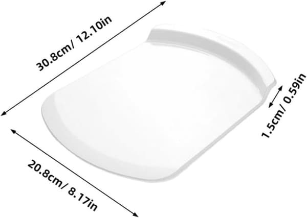 OBOSOE Cake Lifter Spatula Transfer Tool för enkel Cake Pizza och rörliga släta kanter Robust design för hembakande och köksbruk